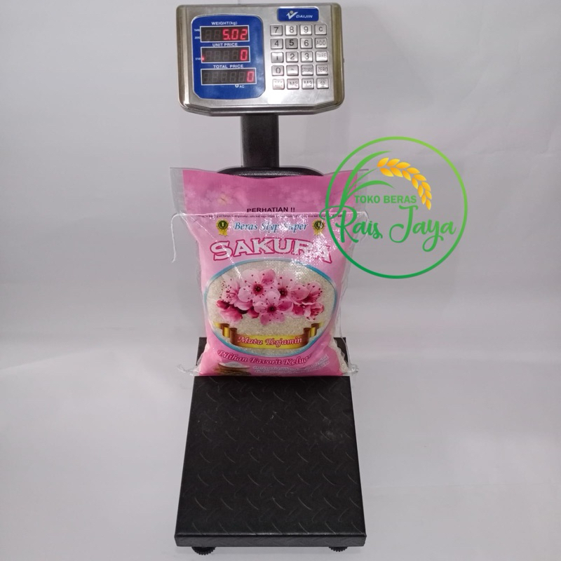

BERAS CAP SAKURA 5 KG