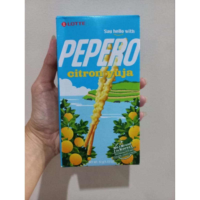 

pepero citron yuja (PO, READY PROMO)