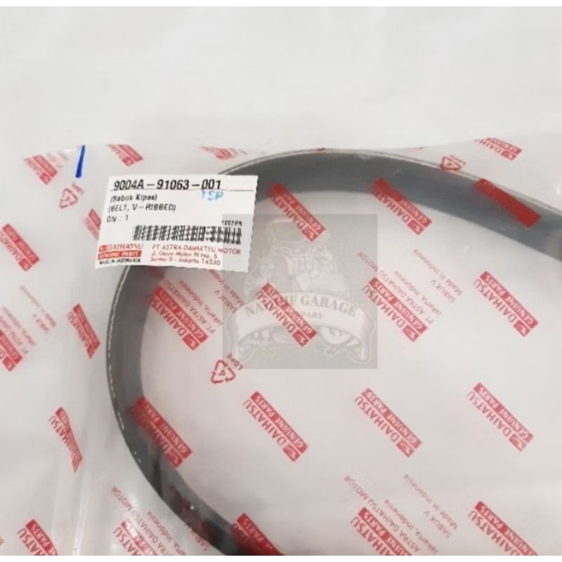 FAN BELT ORI AYLA, AGYA, SIGRA, CALYA 1000CC