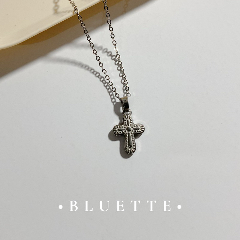 [Elias Cross Necklace] • kalung salib ANTI KARAT • Kalung salib stainless steel • kalung salib monel