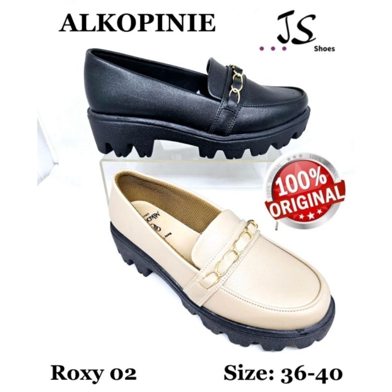 ALKOPINIE ROXY 02 - SEPATU CASUAL STYLISH WANITA DEWASA MERK ALKOPINIE ORIGINAL