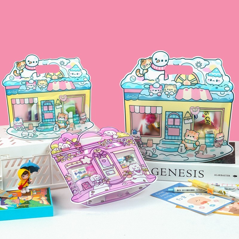 

Goodie Bag Ulang Tahun Anak Bahan Plastik Ziplock Motif Puppy dan Cat