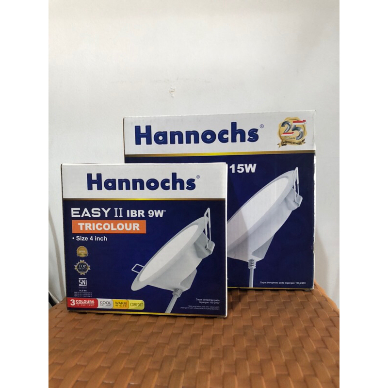 HANNOCH Downlight 3 Color 3 Warna 9w dan 15w