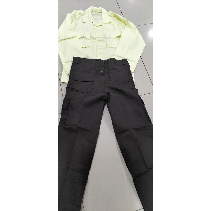 seragam PDL security new cream