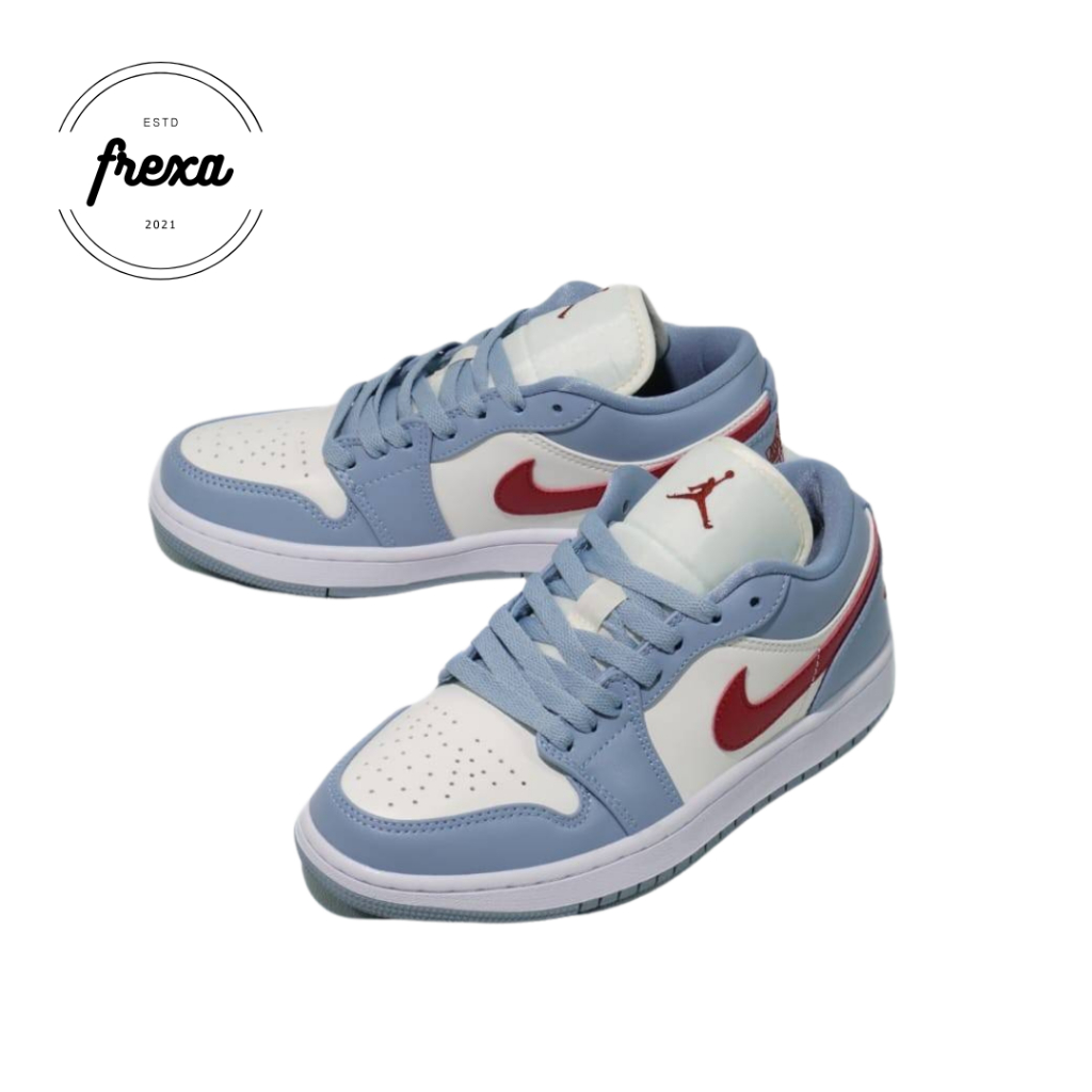 Jordan 1 Low Blue Whisper Womens