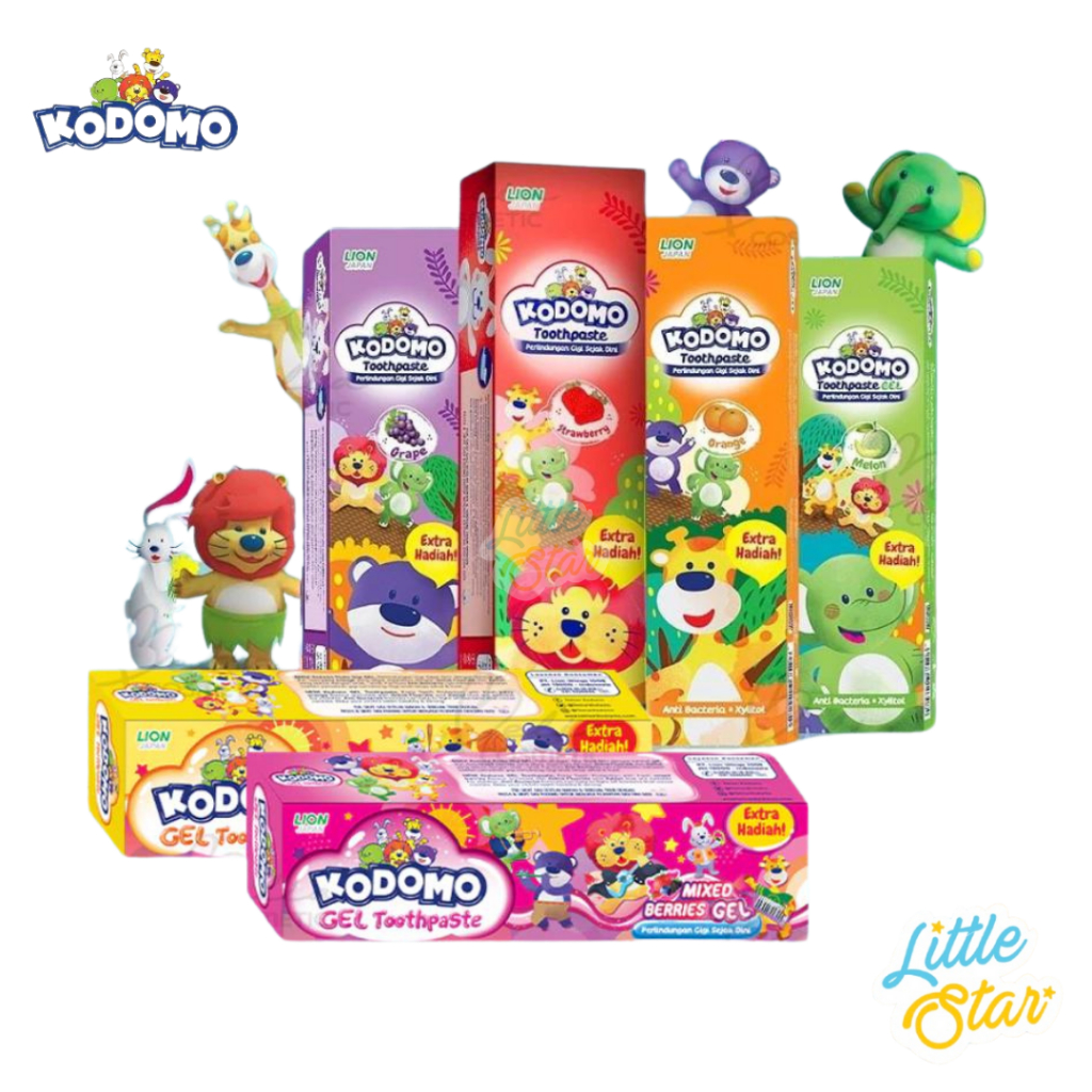 Kodomo Pasta Gigi Anak 45 Gr Baby Toothpaste Odol Bayi Kids Oral Care