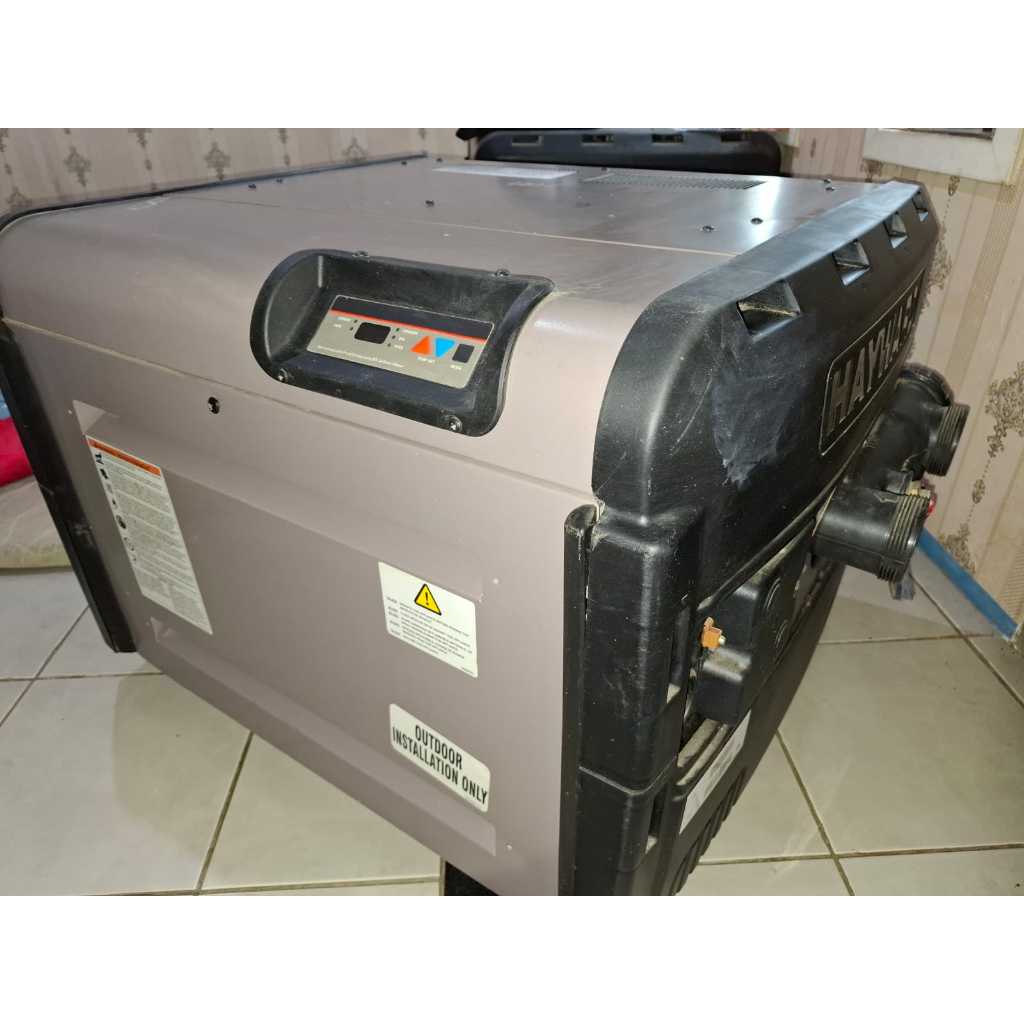 Heater H-400 FDAU Merk HAYWARD, USA (Heater/Pemanas Kolam Renang)