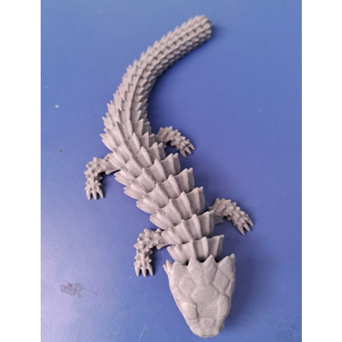 Mainan Artikulasi kadal Mainan Articulated Armadillo Lizard - Mini Dragon