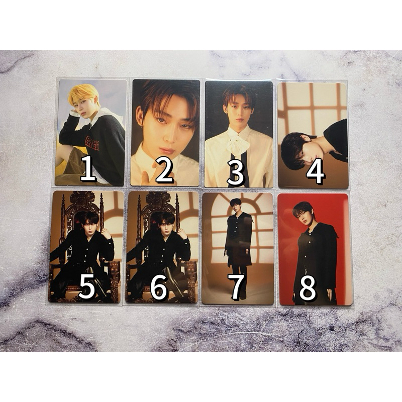 ENHYPEN TC EN-CONNECT COMPANION FATE JAPAN SUNOO NI-KI