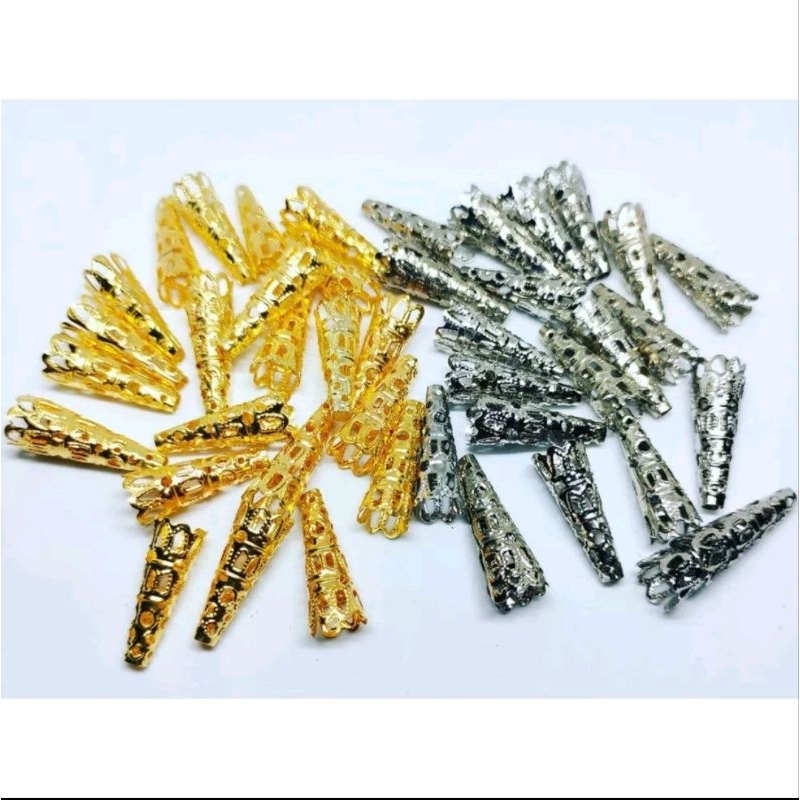 Variasi emas/ model terompet ( isi:20gram )