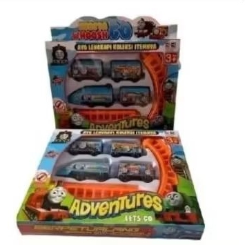 MAINAN ANAK MURAH THOMAS AND FRIENDS REL KERETA 4 GERBONG