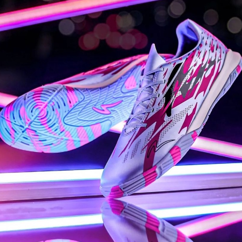 Grosir Surprise  SEPATU FUTSAL SPECS ACCELERATOR ALPHA XTD ELITE FG LILAC BLUE OLAHRAGA SEPAK BOLA B