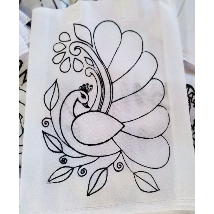 

Produsen Resmi paket lukis tas spundbond motif batik