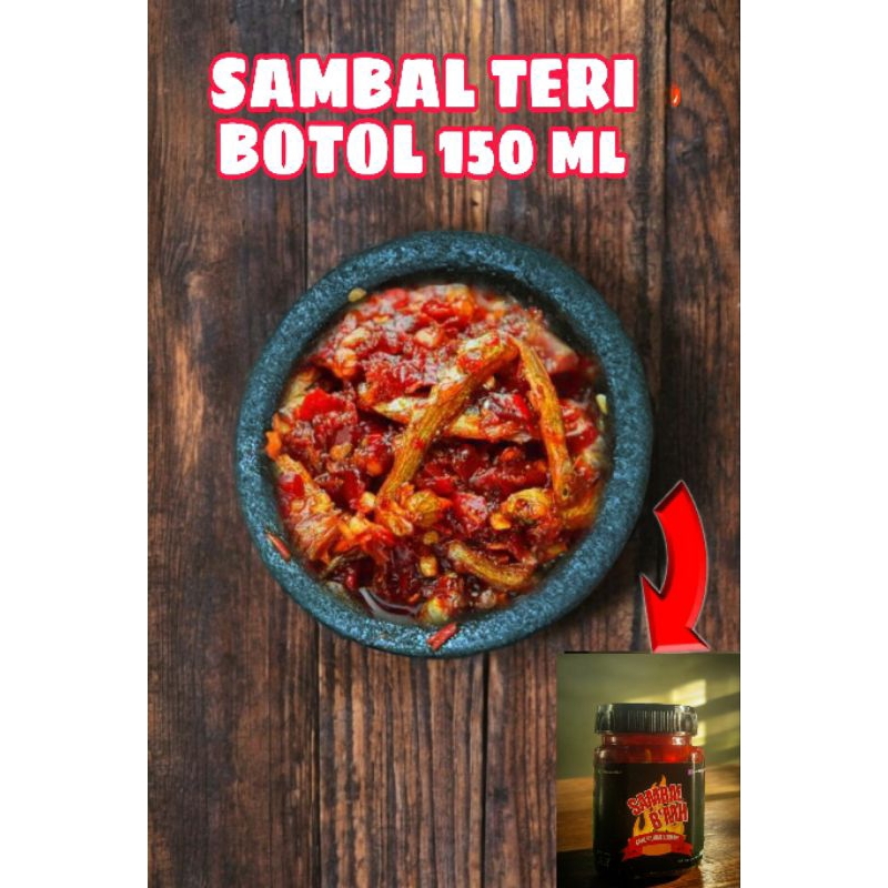 

Sambel teri 150-200gr @sambalbmh