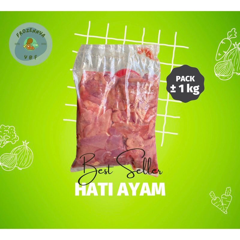 

Hati Ayam Frozen 1kg Murah - Solo