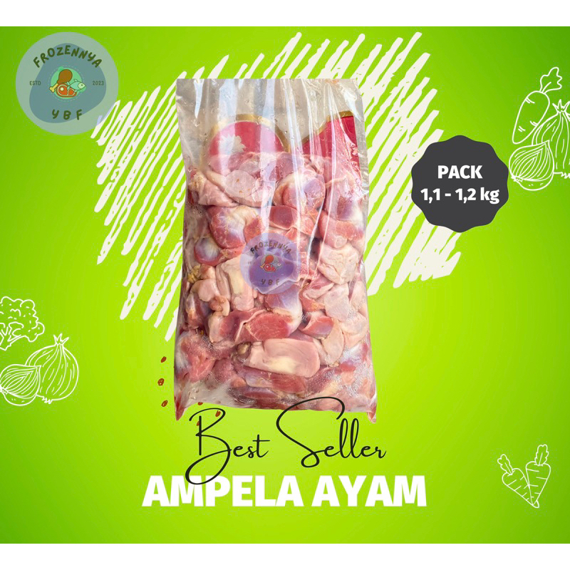 

Ampela Ayam Bersih Afco 1kg