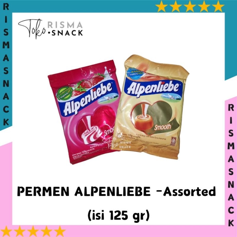 

Permen Alpenliebe Assorted Aneka Rasa kemasan isi (125gr)