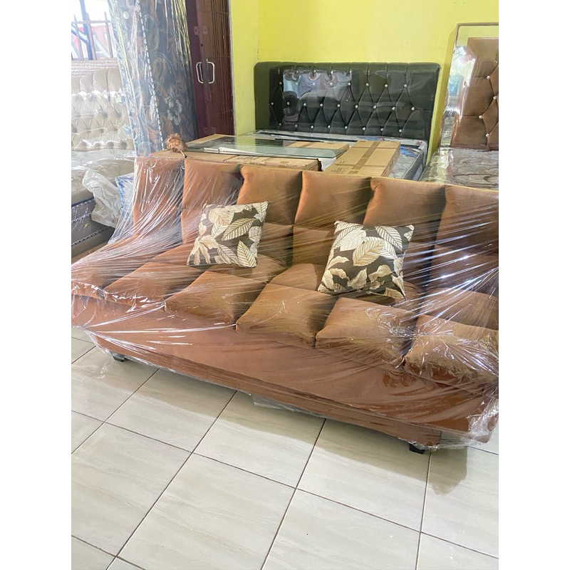 sofa santai depan tv/sofa bed roti/sofa ruang keluarga empuk termurah promo