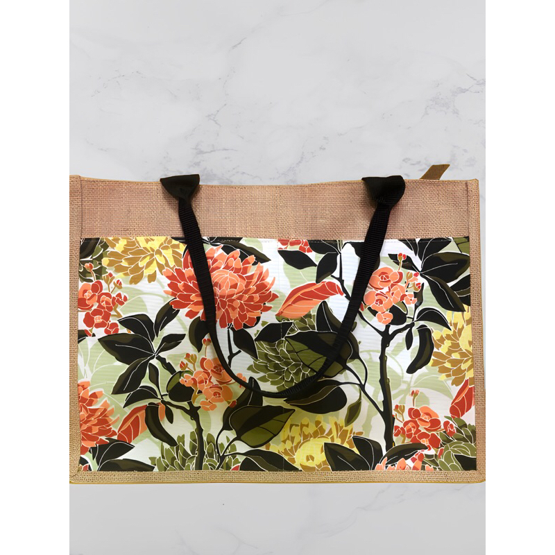 Jute Bag Goni/ Tas Goni cantik/ Jute bag luminasi