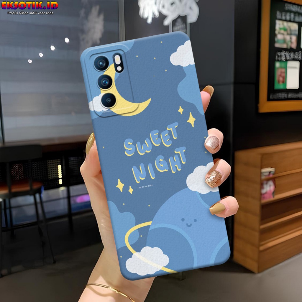 Case Oppo Reno 6 5G - Casing Oppo Reno 6 5G  - Fashion Case - Silikon Oppo Reno 6 5G  - Motif Keren 
