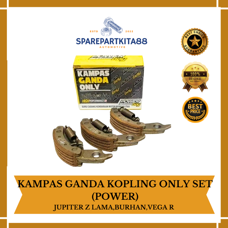 KAMPAS GANDA KOPLING ONLY SET JUPITER Z LAMA,BURHAN,VEGA R (POWER)