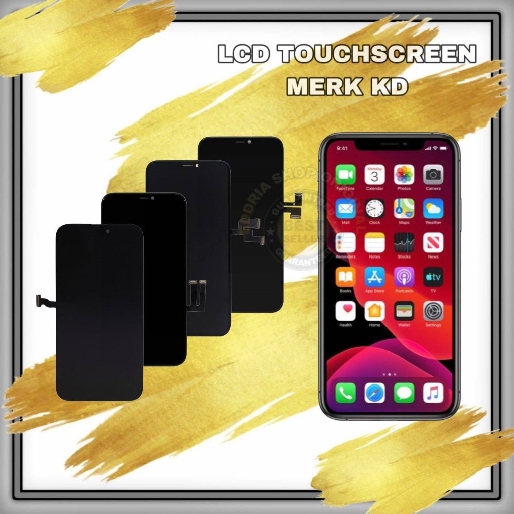 KD LCD TOUCHSCREEN 14/14 PLUS/14 PRO MAX ORIGINAL BARU