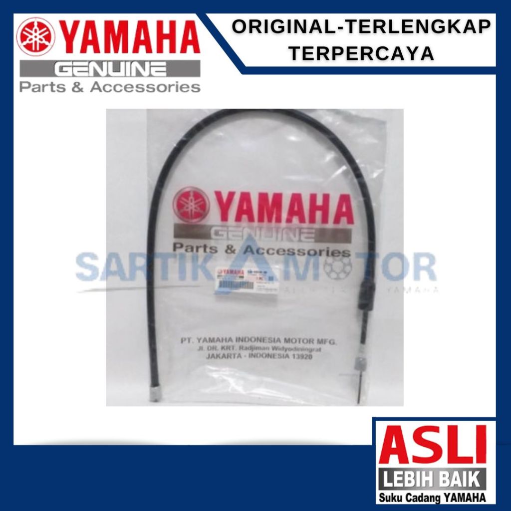 SPEEDOMETER CABLE ASSY (1LB1) KABEL SPEEDOMETER MIO M3 ORIGINAL YAMAHA (1LB-H3550-00)