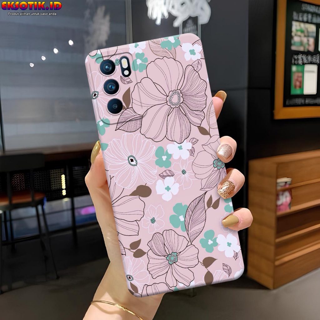 Case Oppo Reno 6 5G - Casing Oppo Reno 6 5G  - Fashion Case - Silikon Oppo Reno 6 5G  - Motif Keren 