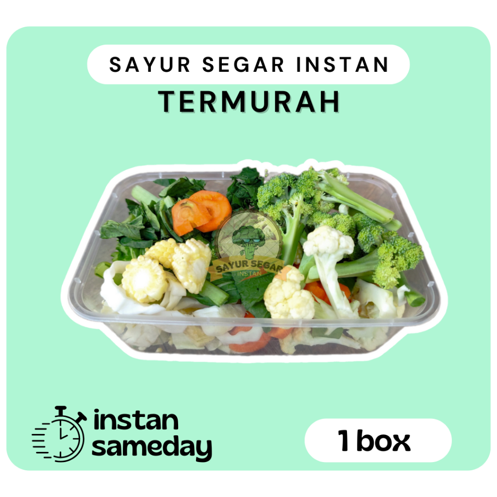

Paket Murah Sayur Capcay Box - Sayur Segar Instan
