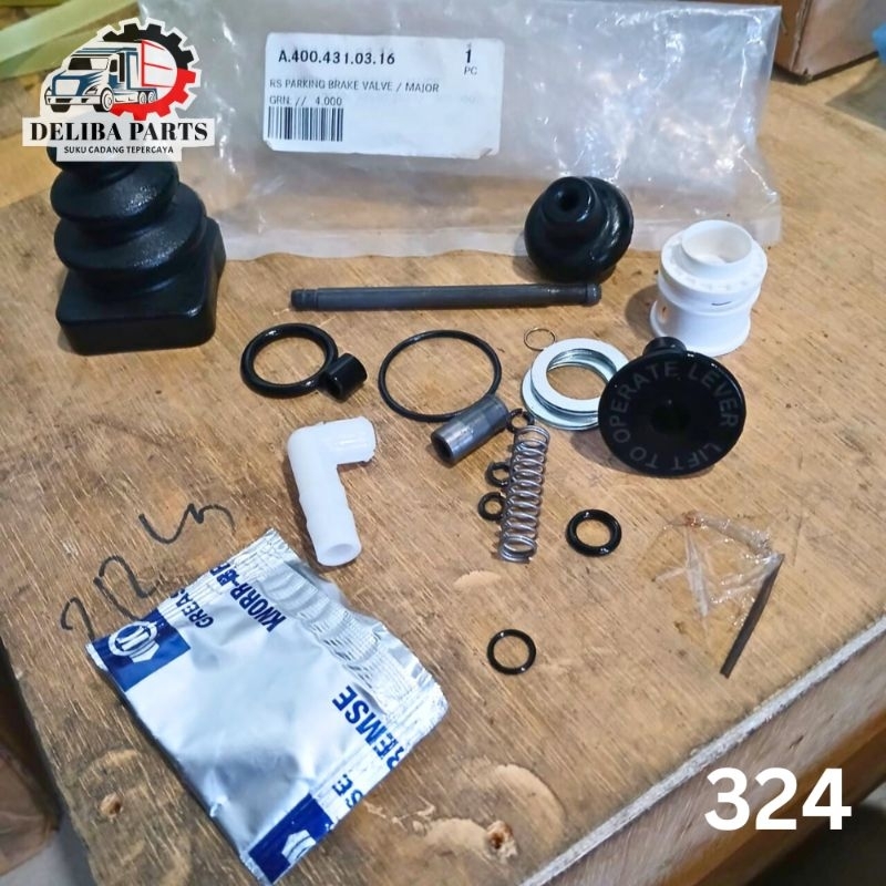 Kit rem tangan, Kit RS parking brake valve major, Mercy Axor 1623, 2523, 2528, 4028, 4928 P/N: A400.