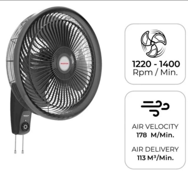 Kipas Angin Tornado Besi Maspion PW-2006 20 Inch