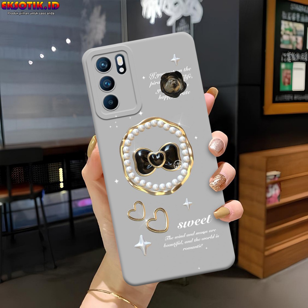 Case Oppo Reno 6 5G - Casing Oppo Reno 6 5G  - Fashion Case - Silikon Oppo Reno 6 5G  - Motif Keren 