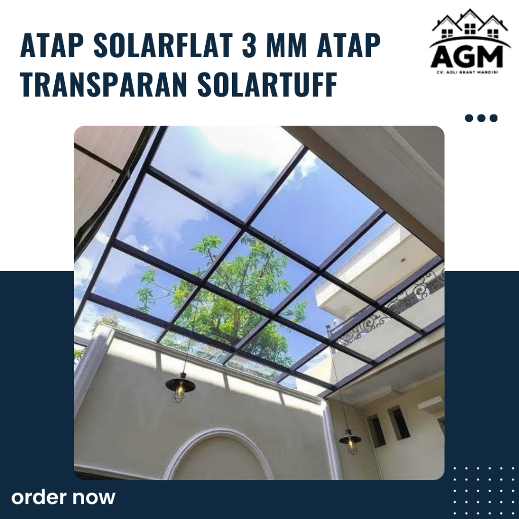 ATAP SOLARFLAT 3 MM ATAP TRANSPARAN SOLARTUFF