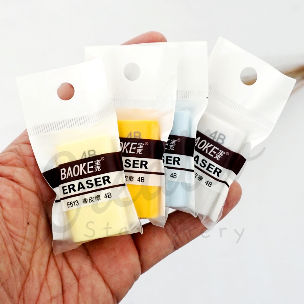 

BAOKE Penghapus Pensil Warna Pastel E613 Pencil Eraser