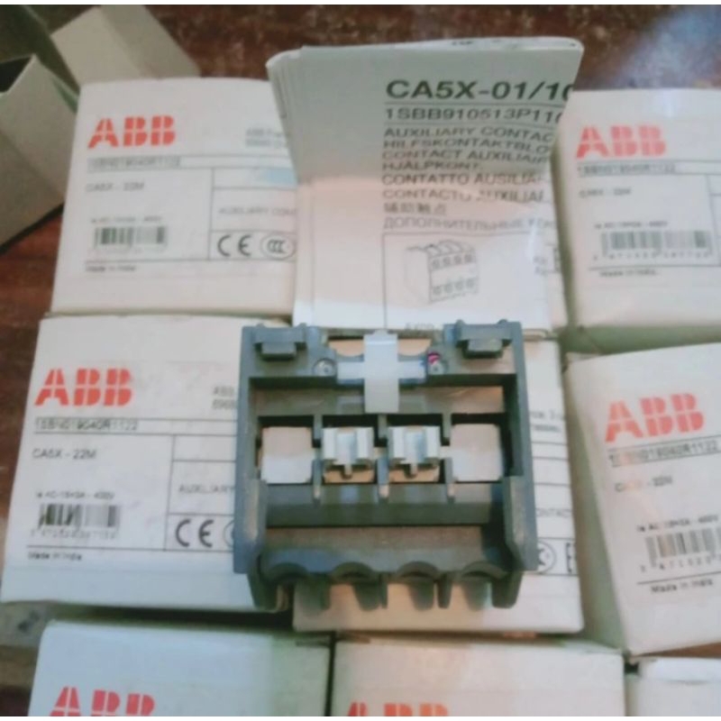 AUXILIARY CONTACT ABB CA5X-22M ORIGINAL ASLI