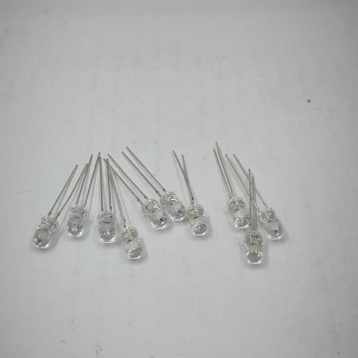 LED 5mm BENING NYALA HIJAU / LED 5mm BRIGHT CLEAR NYALA HIJAU / LAMPU LED 5mm