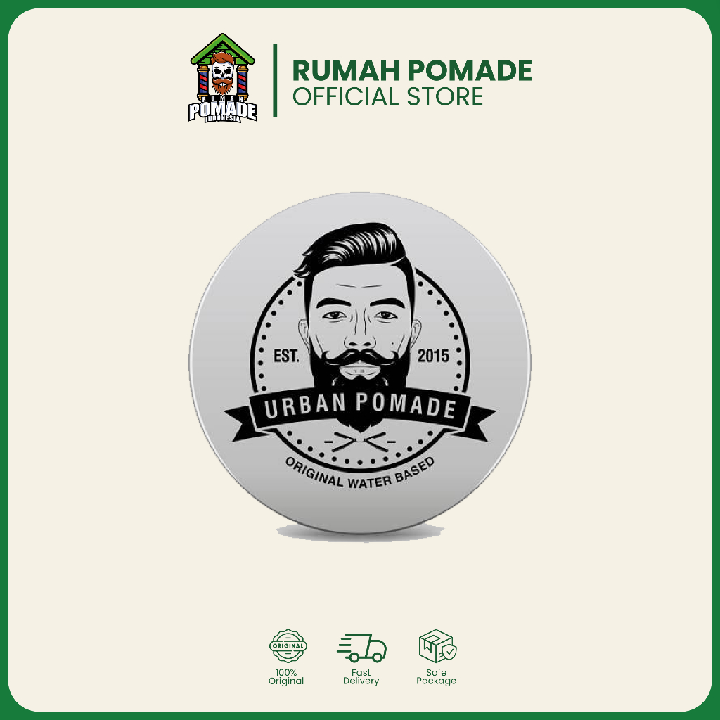 Urban Original Waterbased Pomade 85 g - Pomade Waterbased Urban