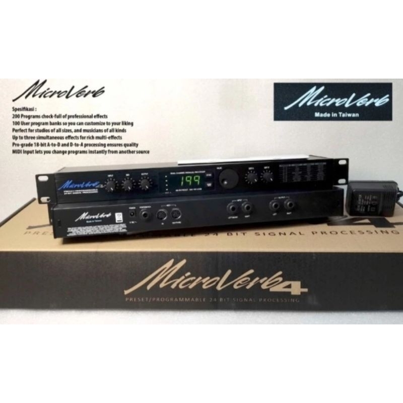 Effect / Efek Vokal Microverb 4