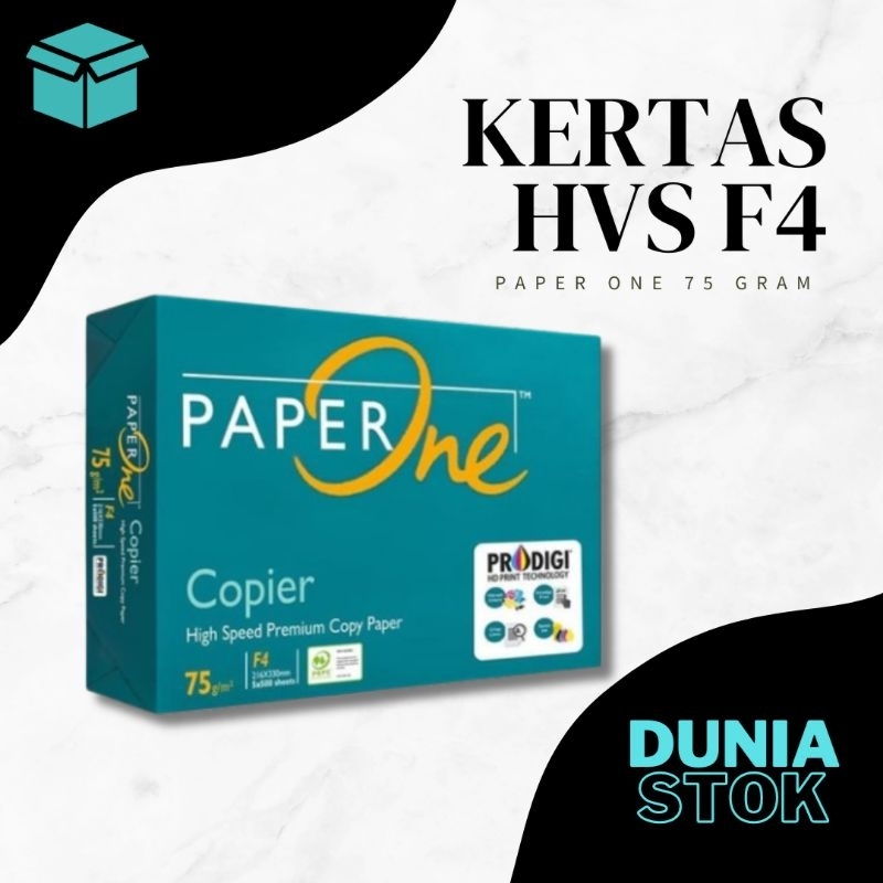 

PaperOne Kertas HVS F4 75gsm Putih