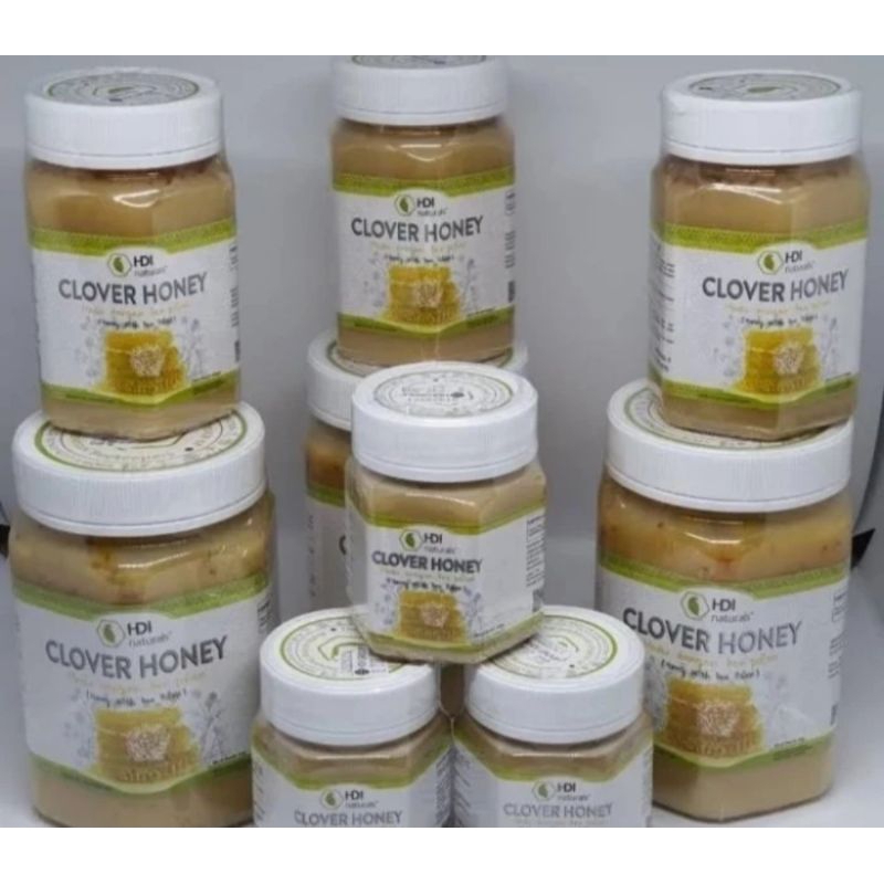 

clover honey 250gr free sendok kayu