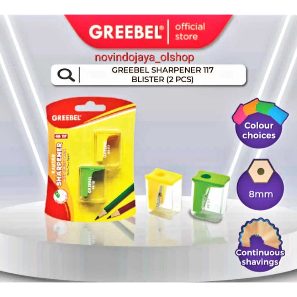 

RAUTAN PENSIL SHARPENER GREEBEL GB-117 TERLARIS