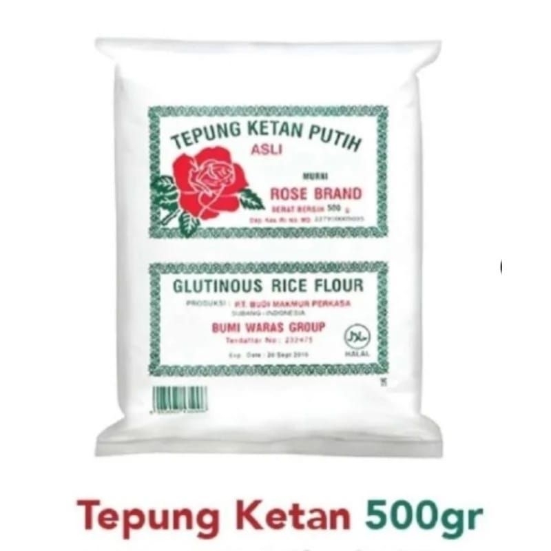 

Tepung ketan rosebrand 500gram