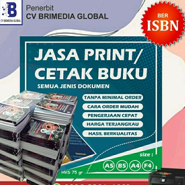 Penerbitan buku berISBN atau Qrcbn
