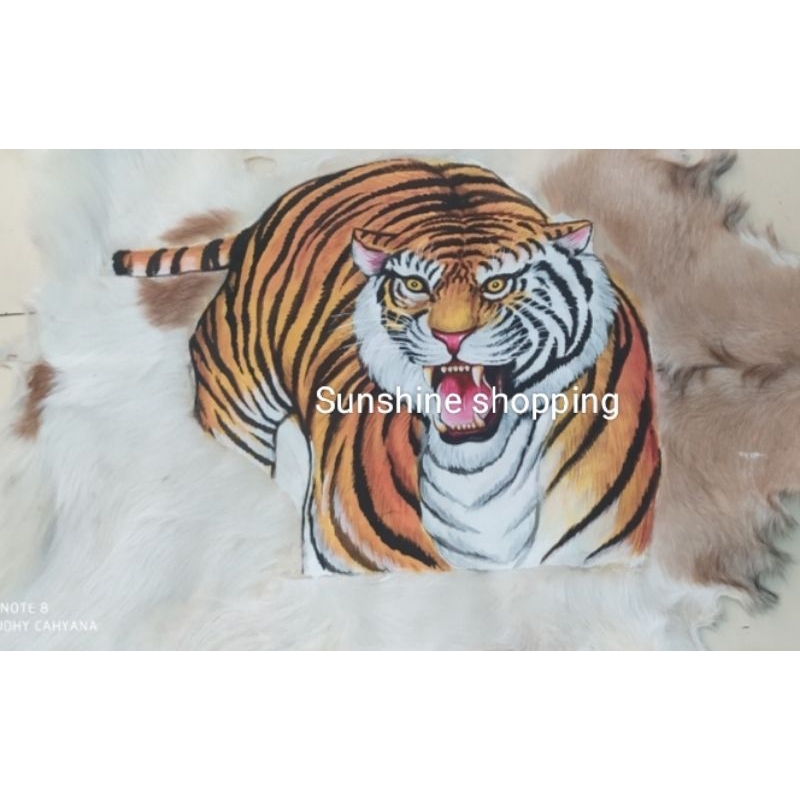 Lukisan Macan Kulit kambing