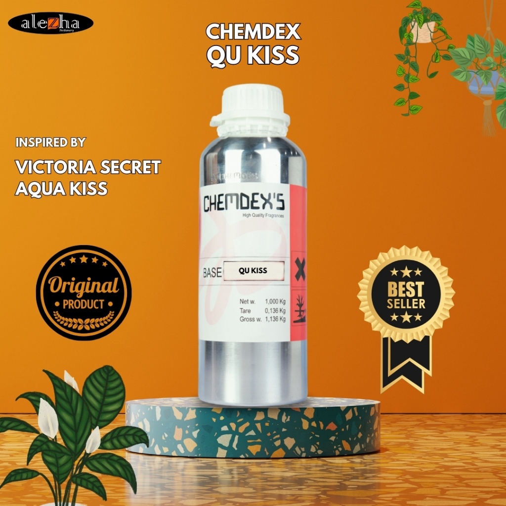 bibit parfum murni QU-KISS/ AQUA KISS ( CHEMDEX'S ) 1KG SEGEL