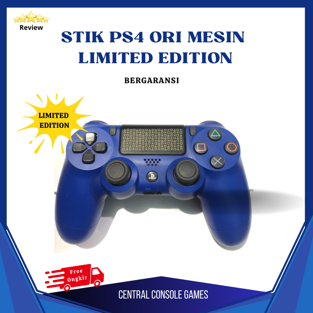 DS4 Dualshock 4 Stik PS4 Ori Mesin Copotan Limited Edition Days of Play