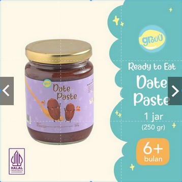 

Grouu - Pasta Selai Kurma - Date Paste MPASI Bayi & Anak