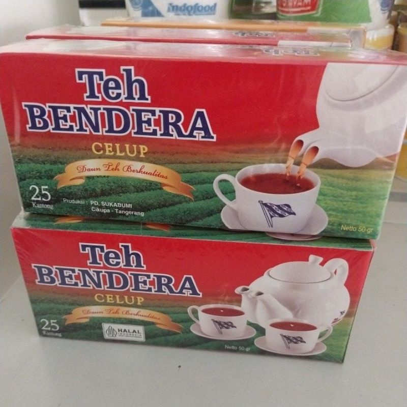 

Teh Celup Bendera1 Box 25 Kantong