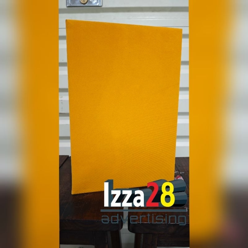 

map sekolah mapa upacara bahan beludru warna kuning A4 atau F4