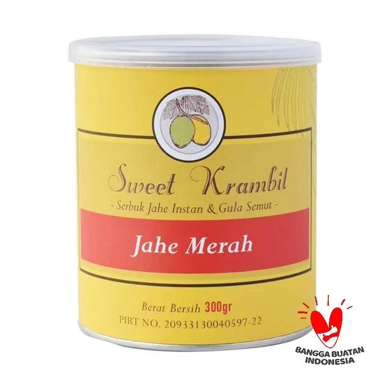 

Jahe Merah Original Sweet Krambil Jahe Merah + Gula Kelapa [300g]